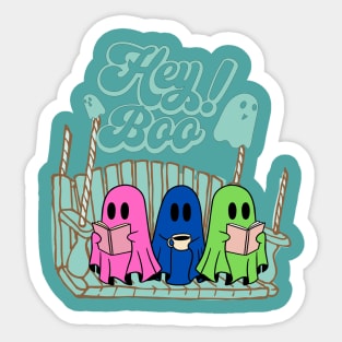 Halloween ghosts in Barbieland Sticker